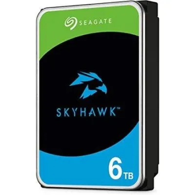 Disque Dur Interne 3.5\" SEAGATE SKYHAWK pour Vidéo Surveillance 6 To (ST6000VX001)