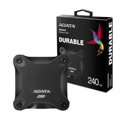 DISQUE DUR EXTERNE ADATA SD600Q 240GO SSD USB 3.2 - NOIR (SD600Q-240G)