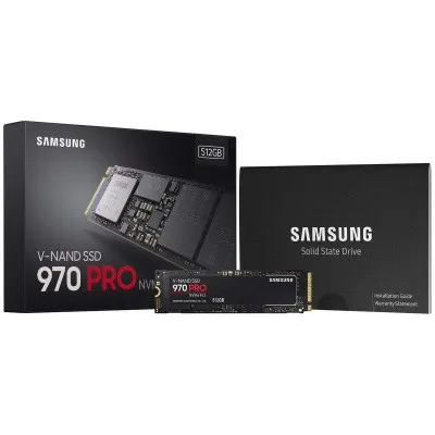 DISQUE DUR INTERNE SSD SAMSUNG 970 PRO M.2 PCIE NVME 512 GO (MZ-V7P512BW)