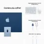 PC DE BUREAU APPLE IMAC PUCE M1 8GO 256GO SSD - BLEU (MGPK3FN/A)