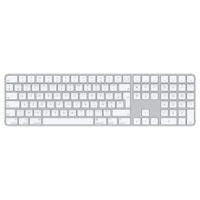 CLAVIER APPLE MAGIC KEYBOARD AVEC PAVE NUMERIQUE/TOUCH ID - SILVER (MK2C3F/A)