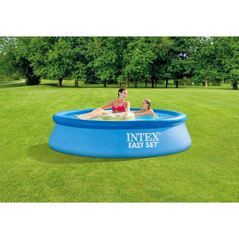 Intex piscine gonflable avec pompe 28108NP Easy 244 x 61 cm - 1 Intex piscine gonflable avec pompe 28108NP Easy 244 x 61 cm - 1