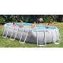 Piscine Tubulaire Ovale Avec Accessoires Prism Frame INTEX  chez affariyet pas cher