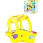 KIDDIE FLOAT Intex rotteur gonflable avec auvent Tropical Land 81*79 cm, 1-2 ans - 1