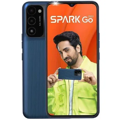 Smartphone TECNO SPARK 2/32Go 2022 -Bleu