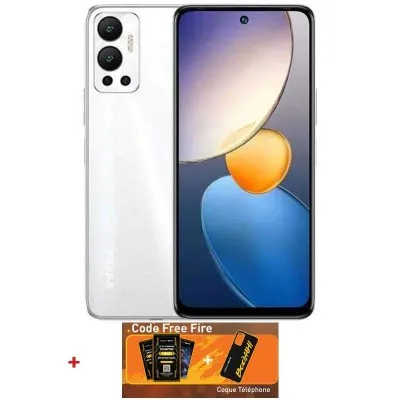 SMARTPHONE INFINIX HOT 12 4/128GO - BLANC (HOT12-4/128-WHT)