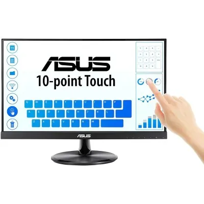 ECRAN ASUS  21.5\" 75 HZ TACTILE EYE CARE - NOIR (VT229H)