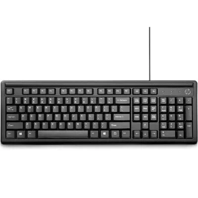 Clavier Filaire HP 100 2UN30AA USB - Noir