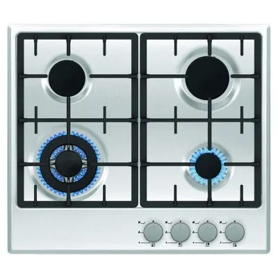 Plaque de Cuisson à Gaz PREMIUM  4 Feux 60 cm Inox