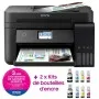 IMPRIMANTE À RÉSERVOIR INTÉGRÉ 4EN1 COULEUR EPSON ECOTANK L6190 WIFI - (C11CG19403)