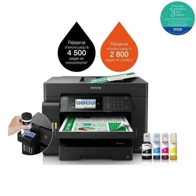 Imprimante Jet D'encre EPSON ECOTANK L15150 4en1 A3+ Couleur Wifi