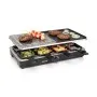 Appareil À Raclette -Pierre À Cuire TRISTAR 1400 W -8 Personnes -Noir