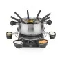 Appareil À Fondue 8 Personnes TRISTAR 1400W -Noir & Inox