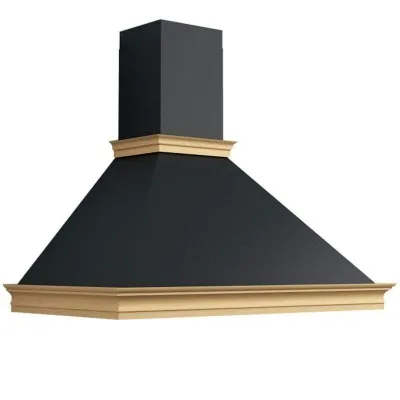 Hotte Rustique Premium 60Cm -Noir
