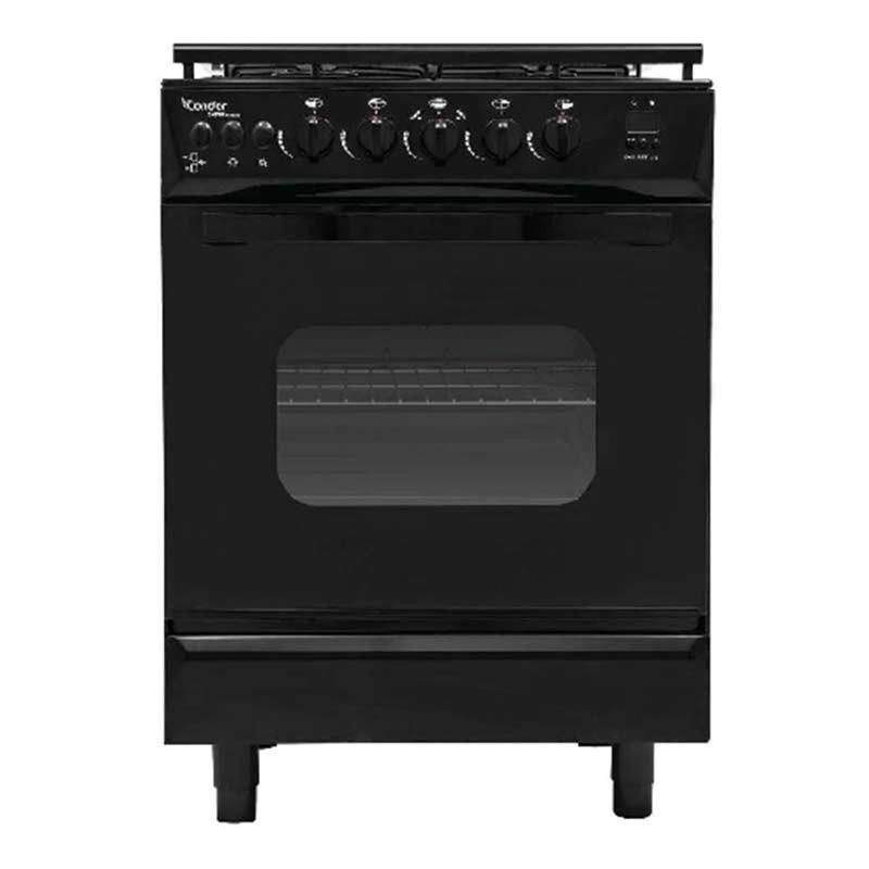 CUISINÉRE À GAZ 4 FEUX 55CM CONDOR -NOIR