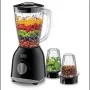 Blender 1.5L + 2 Moulins 400 W Black & Decker -Noir