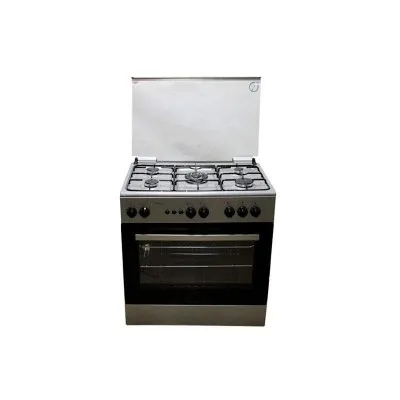 CUISINIÈRE 5 FEUX 80 CM SOTACER -INOX
