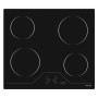 Plaque De Cuisson Électrique Vitro Céramique Focus 4 Feux -Noir