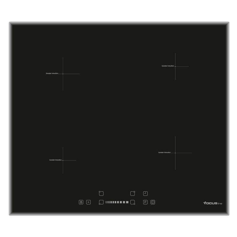 PLAQUE DE CUISSON VITRO INDUCTION ÉLECTRIQUE 4 FEUX -NOIR (TORNADO) chez affariyet pas cher