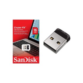 CLÉ USB SANDISK CRUZER FIT 16GO USB 2.0 - NOIR (SDCZ33-016G-G35)