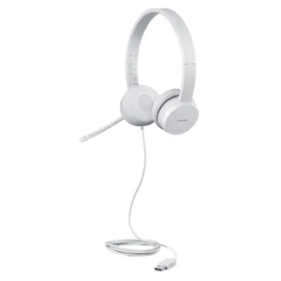 Casque USB Stéréo LENOVO 110 -Blanc