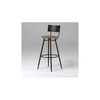 Tabouret Vinyle Avec Dossier Spim