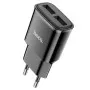 Chargeur USB 2.4A Type-C STAR C88A Roud 2Ports -Noir