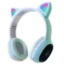 Casque D\'oreille De Chat Sans Fil Bluetooth -Bleu