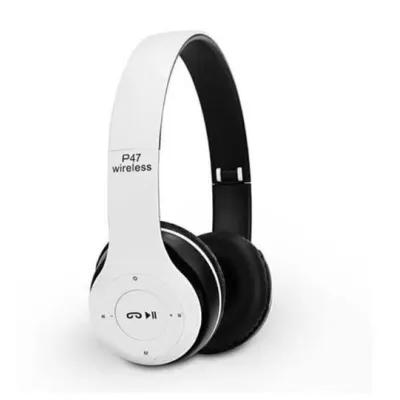 CASQUE SANS FIL BLUETOOTH P47i - BLANC (P47i-WHITE)