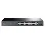 SMART SWITCH GIGABIT 28 PORTS AVEC 24 PORTS POE + RJ45 10/100/1000 MBPS AVEC 2 EMPLACEMENTS SFP