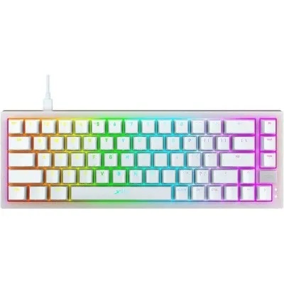 CLAVIER GAMING XTRFY K5 COMPACT RGB BLANC - (XTRFY-K5-WH)