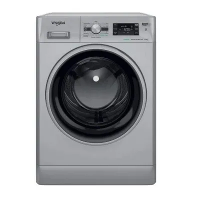 Machine À laver Whirlpool 8kg -Silver + LESSIVE OFFERT