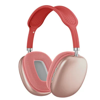 CASQUE BLUETOOTH P9 PLUS AVEC MICRO INTEGREE - ROUGE (P9-PLUS-RED)