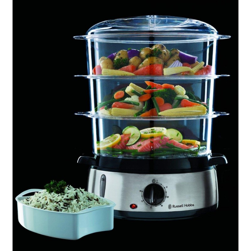 Cuiseur vapeur 800W RUSSELL HOBBS (19270-56) RUSSELL HOBBS - 2 chez affariyet pas cher