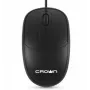 SOURIS FILAIRE CROWN - NOIR (CMM-128)