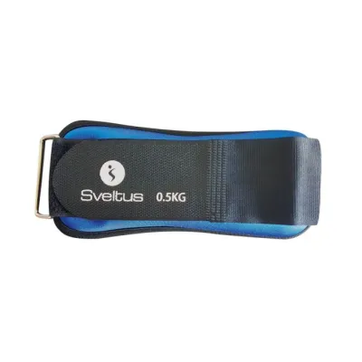 Sveltus Haltère souple cheville & poignet – Bracelet lesté 2* 0.5 kg