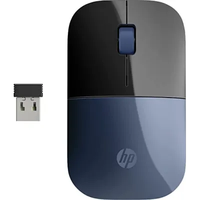 Souris Optique HP Sans Fil Z3700 bleu lumière