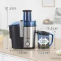 CENTRIFUGEUSE VITA JUICE BOSCH 700W-SILVER