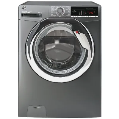 Machine À Laver Hoover H-Wash 300 Lite 10.5 Kg Smart 1400 Trs -Silver