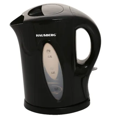 Bouilloire HAUSBERG 2200W 1.7 L -Noir