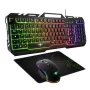 ENSEMBLE GAMING SPIRIT OF GAMER CLAVIER+SOURIS+TAPIS-NOIR