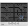 Plaque De Cuisson MontBlanc 4 Feux -Noir & Inox