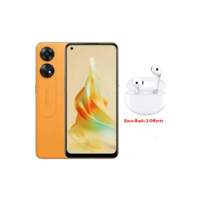 Smartphone OPPO RENO 8T 4G 8/256Go -Orange