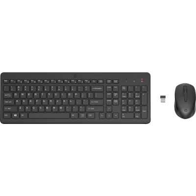 Ensemble combiné clavier et souris sans fil HP 330