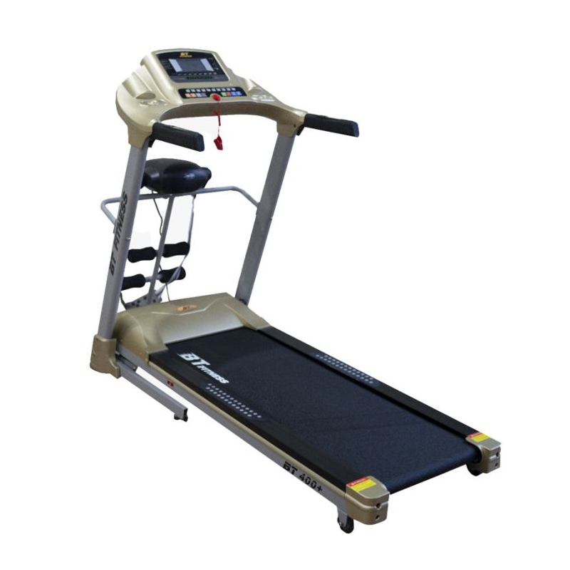 Tapis Roulant BT FITNESS BT400+ 20 Km/h -Gold + Plaque Vibrante chez affariyet pas cher