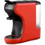 Cafetière Expresso Techwood Multi-Capsules -Rouge