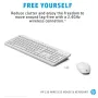 Ensemble Clavier + Souris Sans Fil HP 230 AZERTY- Blanc