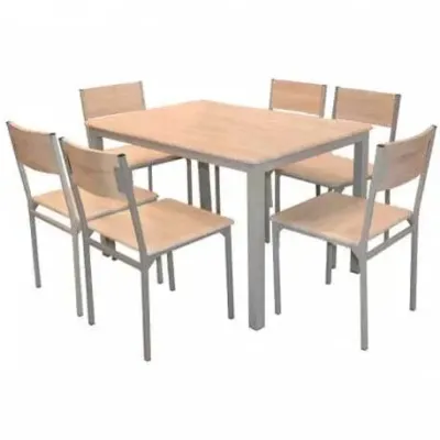 pack salle a manger table serena +6 chaises serena