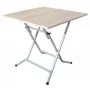 Table Pliante 70 X 70 CM PVC Socle Peinture SOTUFAB