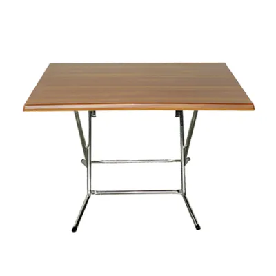 Table Rabattable 150x90Cm Isotop Chromé Spim